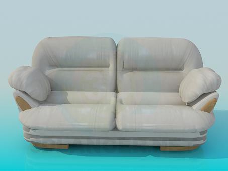 3D Modell Sofa - Vorschau