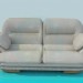 3d model Sofa - preview