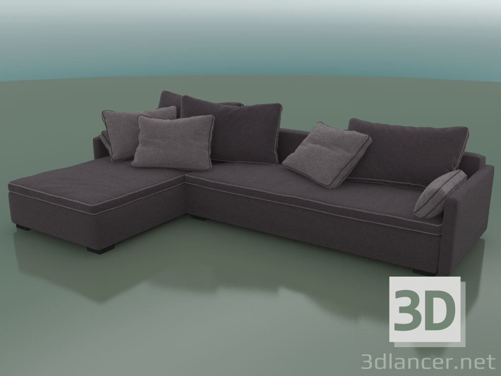 3d model Sofá de esquina Sani (3120 x 1030 x 580, 312SA-200-CL) - vista previa