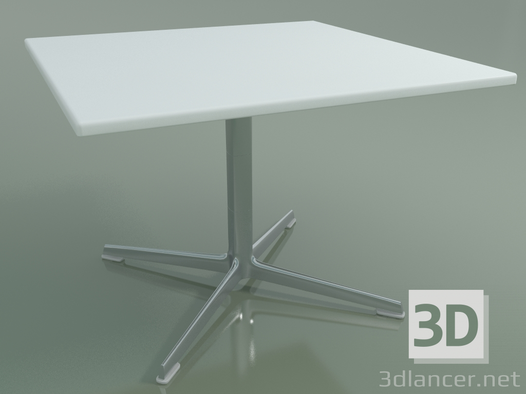 3D modeli Kare masa 0973 (H 50 - 70x70 cm, M02, LU1) - önizleme