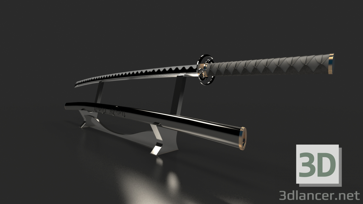 modèle 3D de Katana acheter - rendu