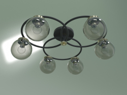 Candelabro de teto 70104-6 (preto)