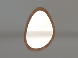 Miroir ZL 05 (470x677, bois brun clair)