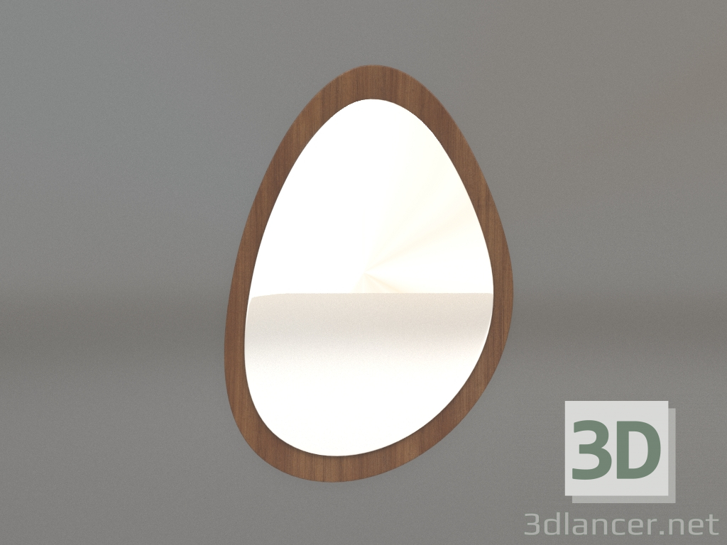 3d модель Дзеркало ZL 05 (470х677, wood brown light) – превью