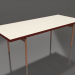 Modelo 3d Mesa de jantar (vinho tinto, DEKTON Danae) - preview