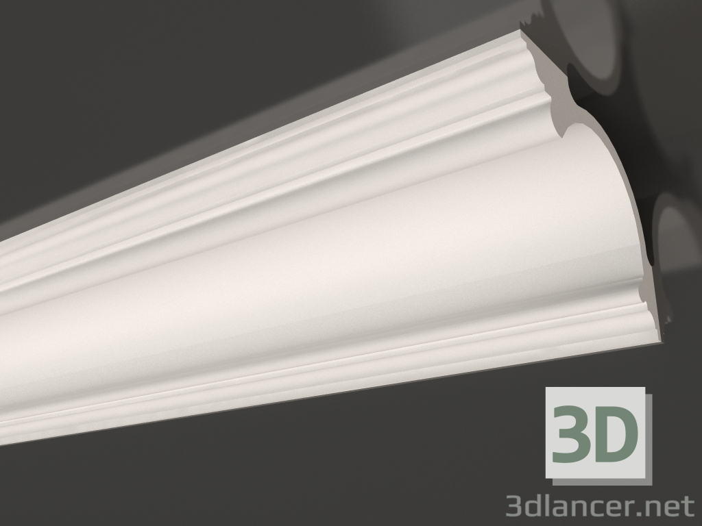 modèle 3D Corniche plafond en plâtre haut KGP 008 1 (150x185) - preview