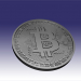 Bitcoin 3D modelo Compro - render