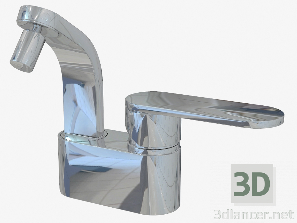 3d model Mezclador bidet monomando One (114070-F) - vista previa