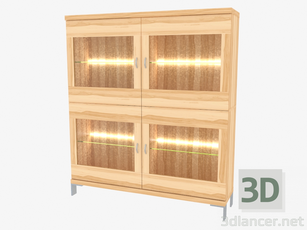 3d model Buffet alto (150-06-1) - vista previa