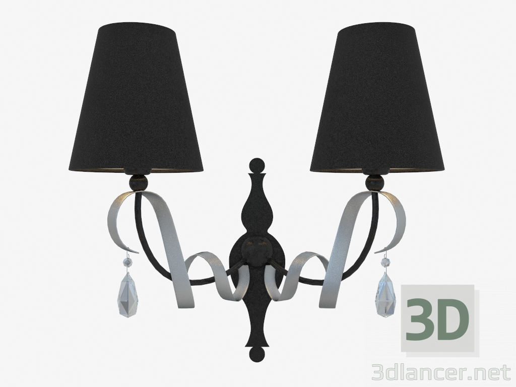 3d model Wall lamp INTRECCIO (ARM010-02-R) - preview