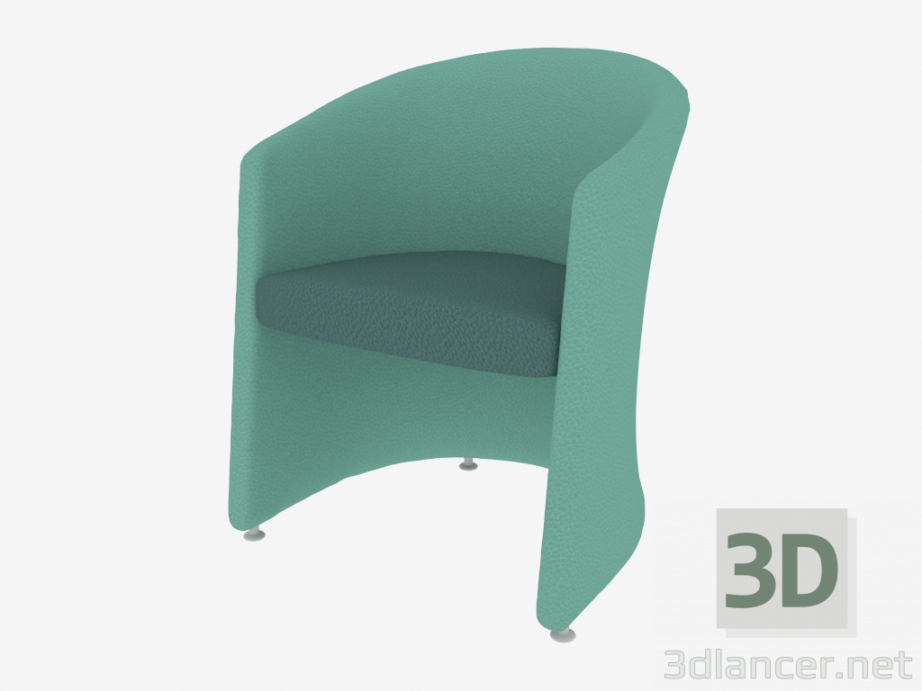 3d model Eko Armchair (06) - preview