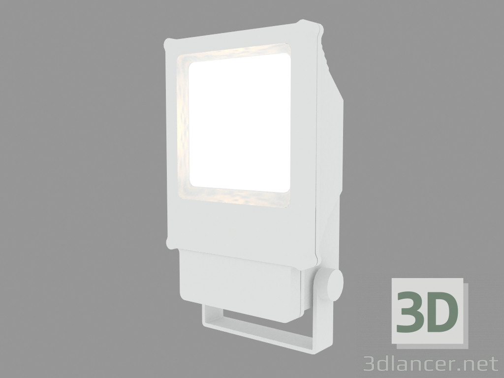 3d model Searchlight TECHNO RECTANGULAR FLOOD (S3719 250W HIT) - preview