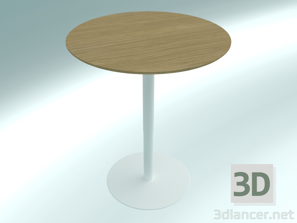 Modelo 3d Mesa moderna, regulável em altura RONDÒ (90 D90 Н106) - preview