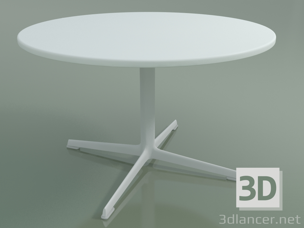 3d model Mesa redonda 0975 (H 50 - D 80 cm, M02, V12) - vista previa