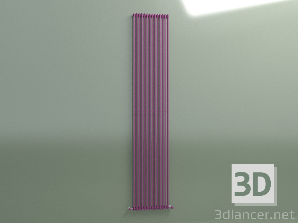 modèle 3D Radiateur vertical ARPA 1 (2520 14EL, violet transport RAL 4006) - preview