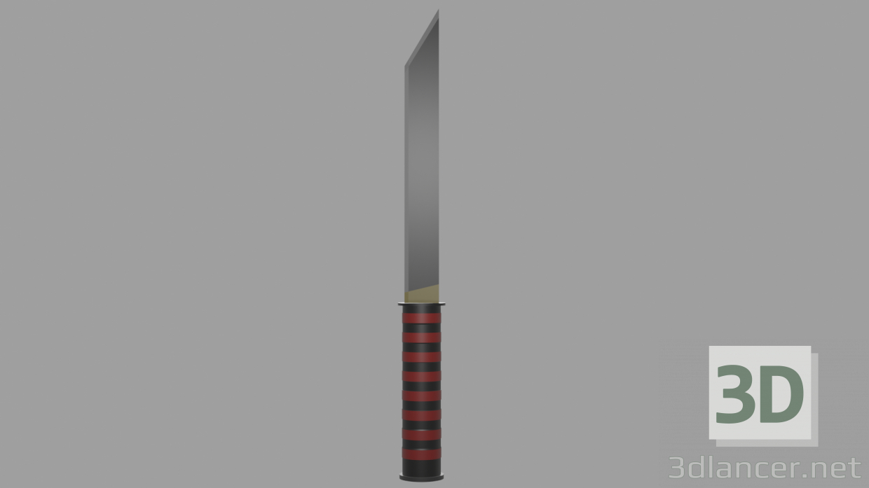 Modelo 3d Tanto - preview