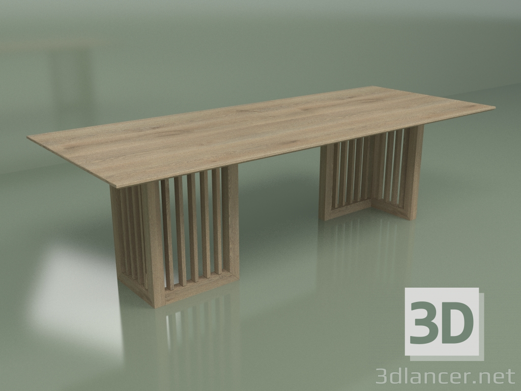 Modelo 3d Mesa de jantar em carvalho Avtograf T-2 - preview