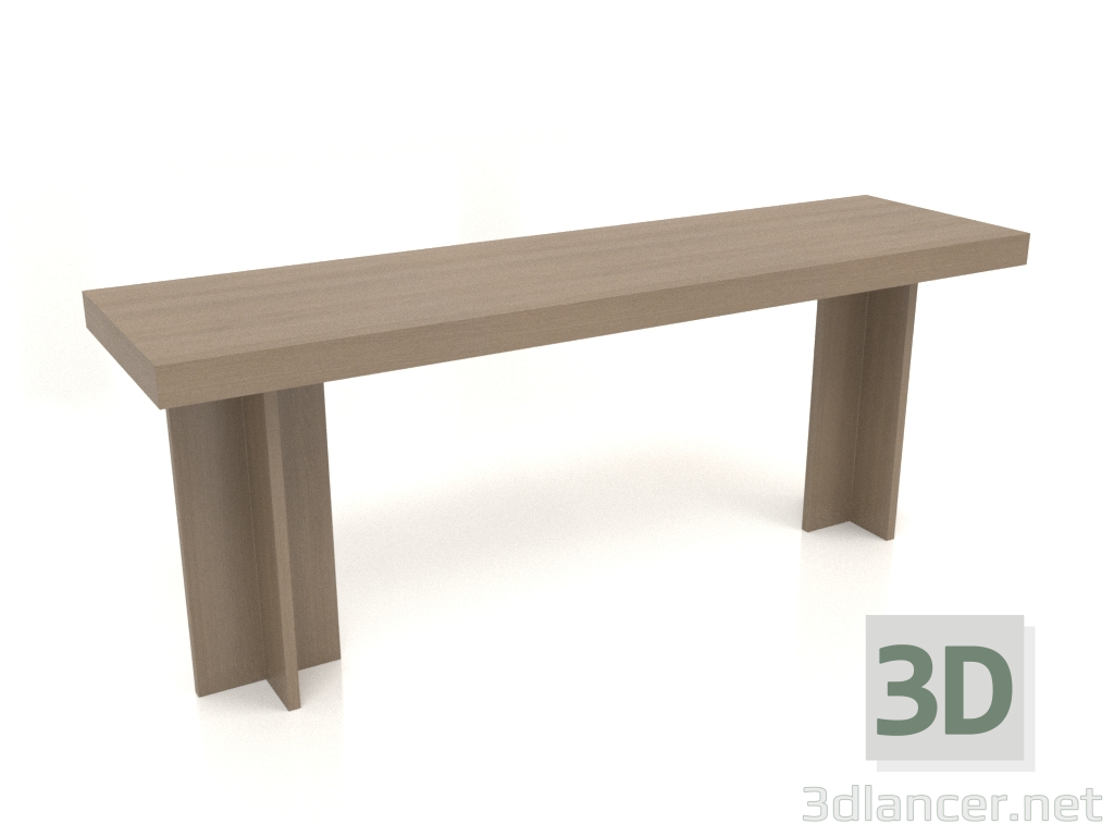 3d model Work table RT 14 (2000x550x775, wood grey) - preview