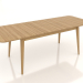 modèle 3D Table à manger 2100x800 mm (chêne naturel) - preview