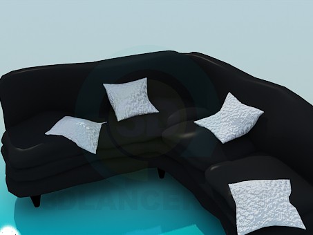 3d model Sofa - preview