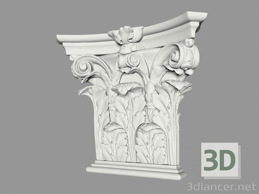 3D modeli Başkent (Ш33) - önizleme