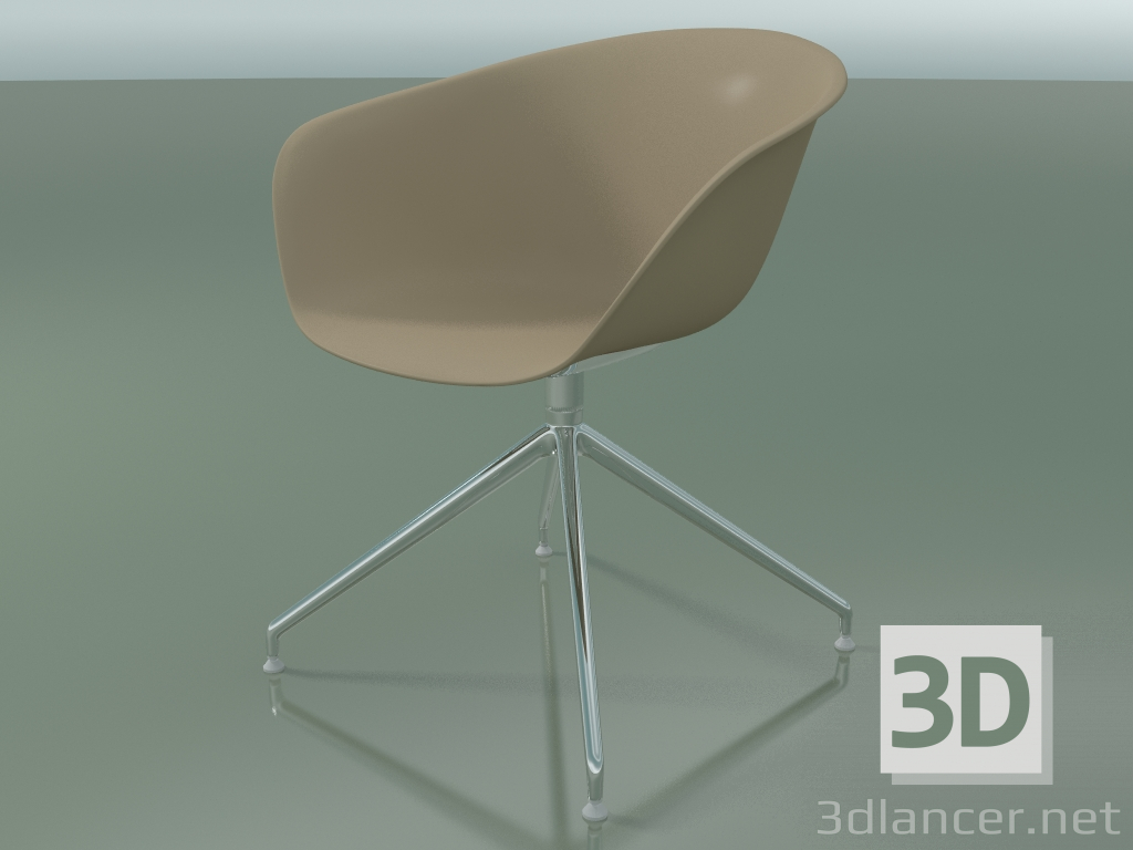 3d model Silla 4206 (sobre paso elevado, giratoria, PP0004) - vista previa