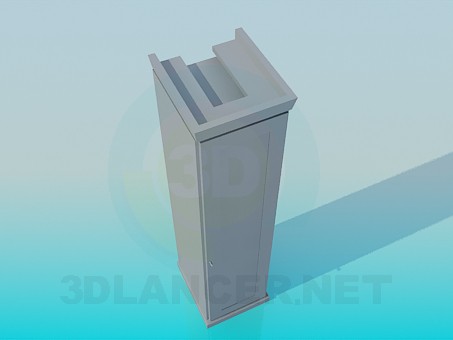 3D modeli Dolap - önizleme