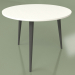 3d model Coffee table Polo (legs Black) - preview