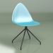 3d model Silla Nora (azul) - vista previa