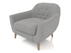 Fauteuil Stockholm (gris)