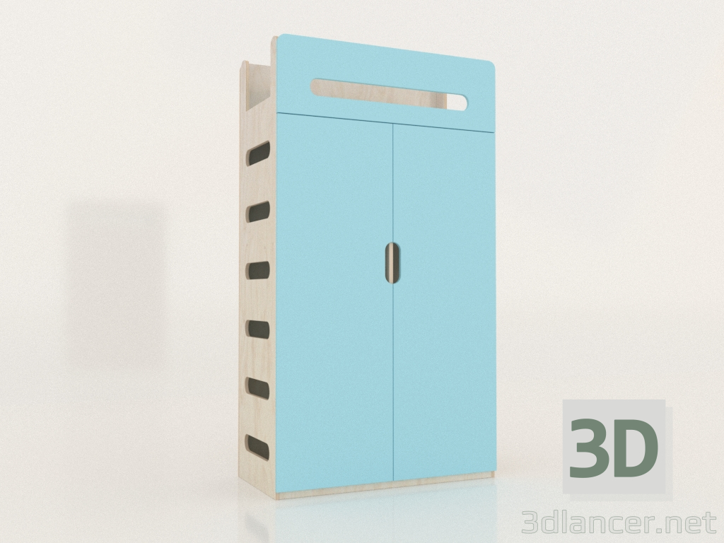 3D Modell Kleiderschrank geschlossen MOVE WB (WBMWB1) - Vorschau