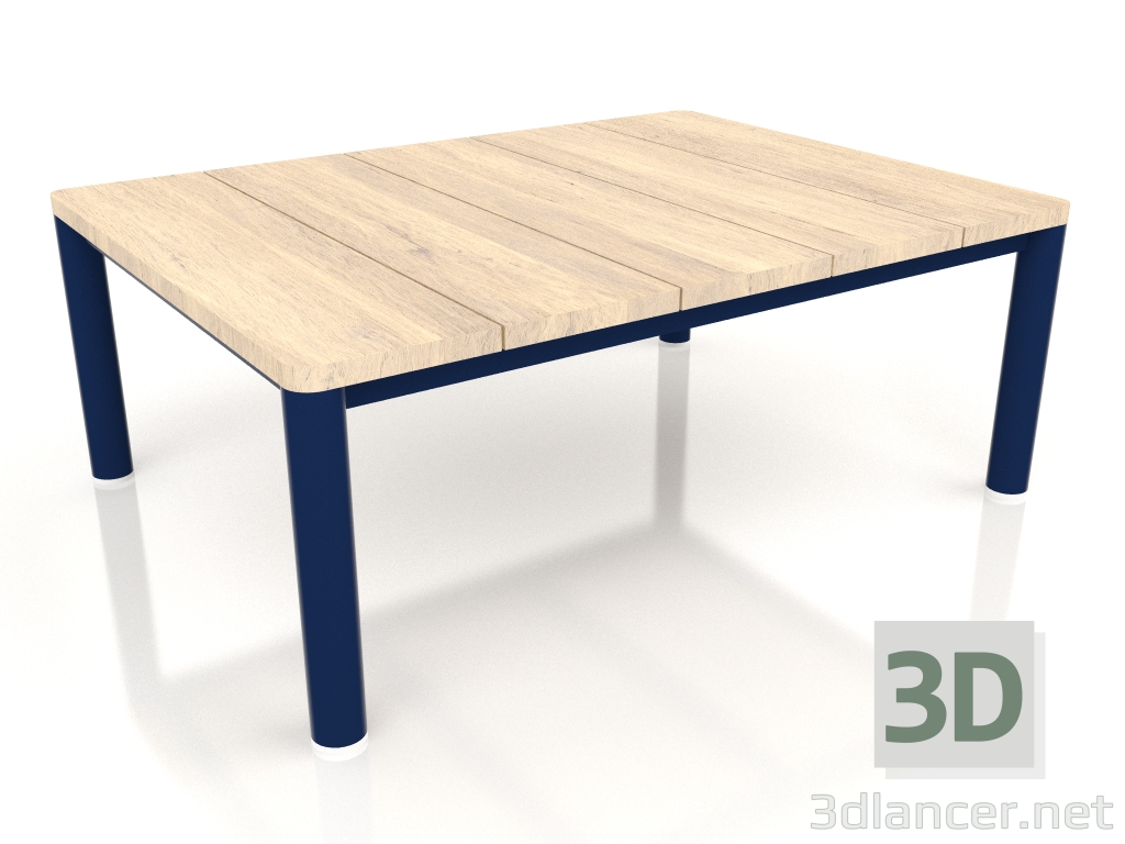 3d model Mesa de centro 70×94 (Azul noche, madera de Iroko) - vista previa