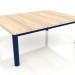 modello 3D Tavolino 70×94 (Blu notte, Legno Iroko) - anteprima