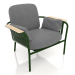 3d model Sillón (verde botella) - vista previa