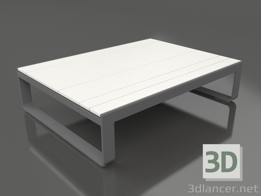 modello 3D Tavolino 120 (Polietilene bianco, Antracite) - anteprima