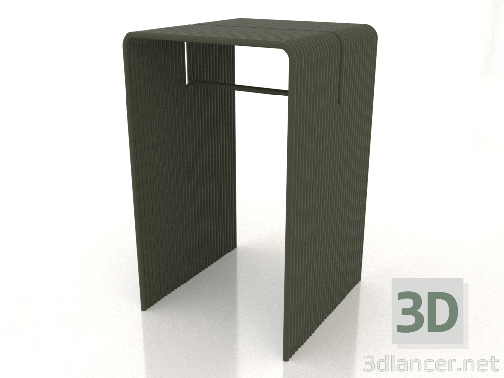 3d model Mesa de bar (verde) - vista previa