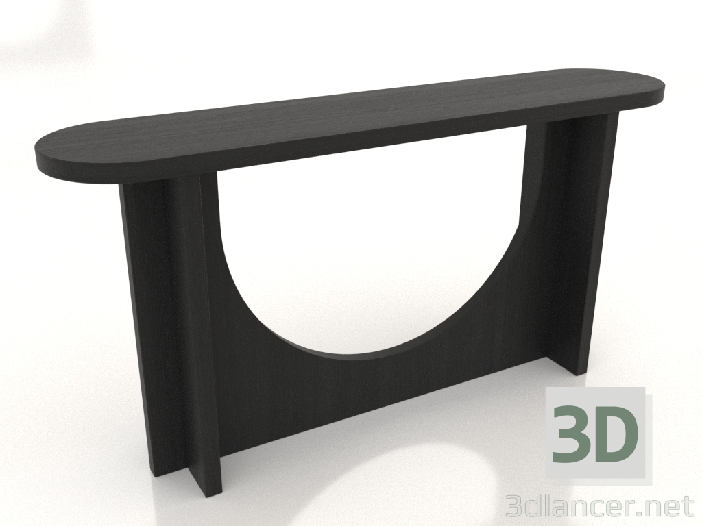 3D Modell Konsole GROSS 1600 mm (schwarz RAL 9005) - Vorschau