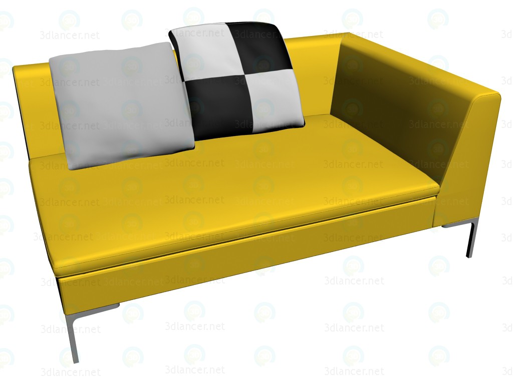 3D Modell Modulares Sofa CHL158D - Vorschau