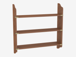 Wall shelf in ship style