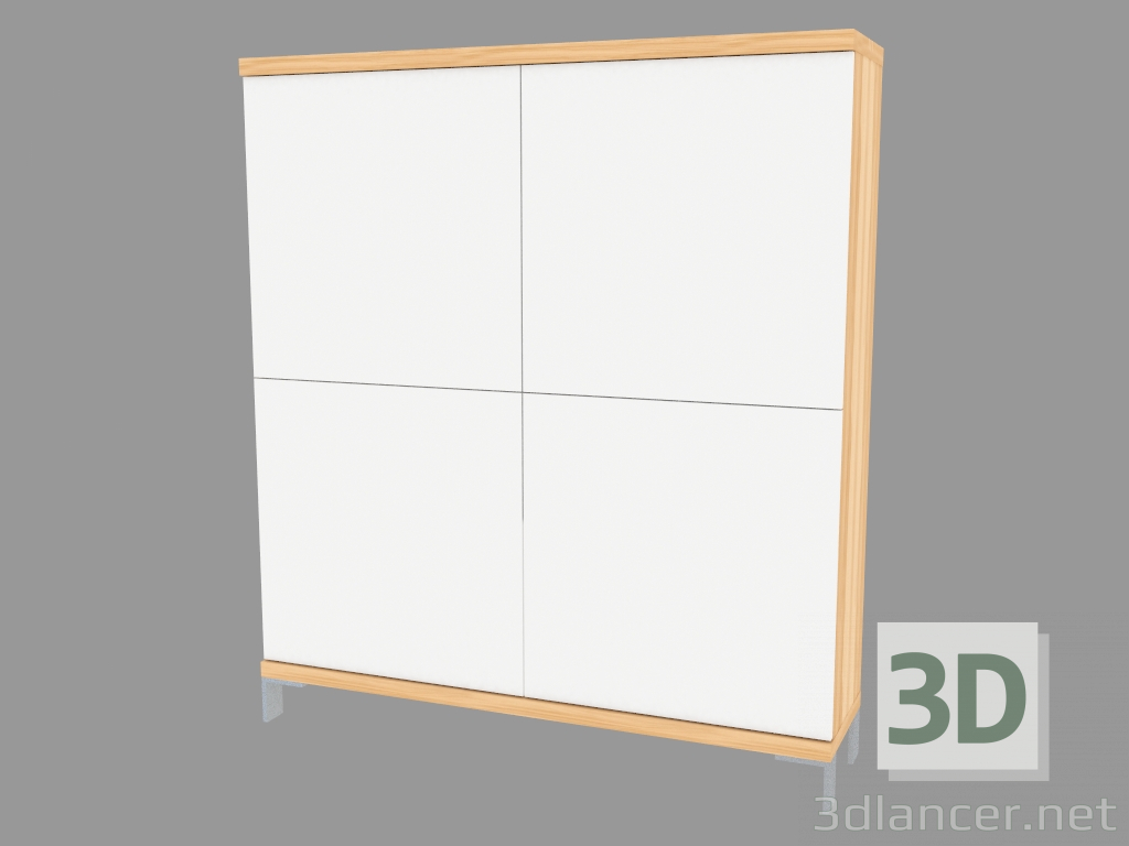 3D Modell Buffet hoch (150-06-2) - Vorschau