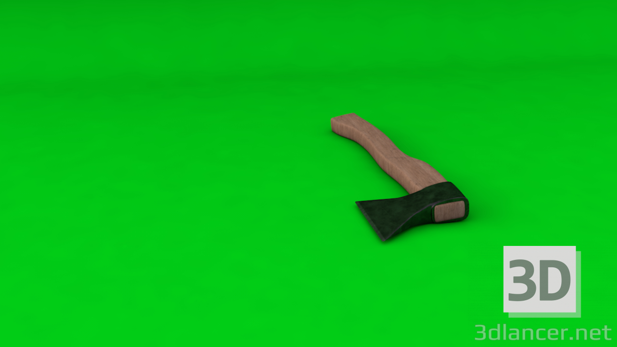 3d model Axe - preview