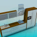 3d model Kitchen set - preview