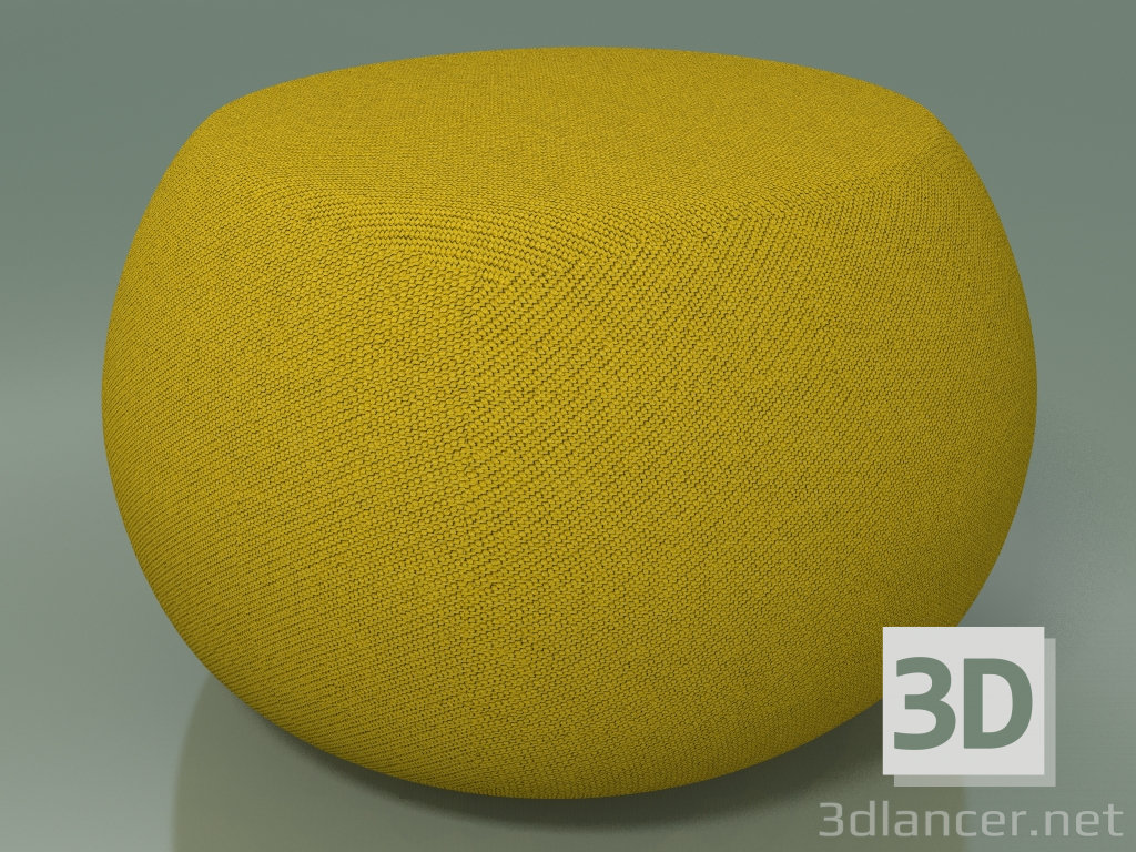 modello 3D Pouf 3000 (Ø 67 cm) - anteprima