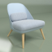 3d model Armchair Colmar (blue) - preview