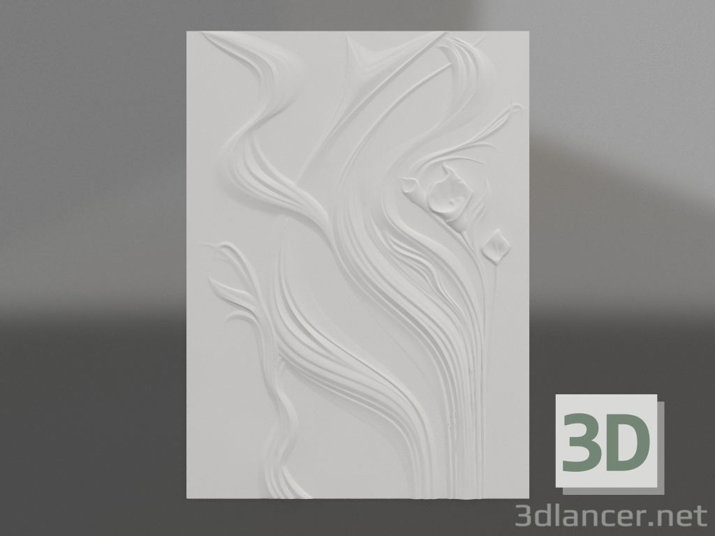 3D Modell Flachrelief Kala - Vorschau