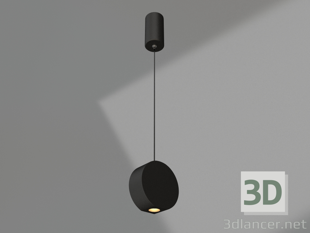 modèle 3D Lampe SP-ELEMENTA-ROLL-R100-9W Day4000 (BK, 39 degrés, 230V) - preview