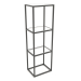 3d model Rectangular shelf (GLASS, 40x30x128) - preview