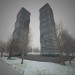 3d model Skyscraper - preview