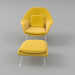 Womb Chair und Ottoman 3D-Modell kaufen - Rendern