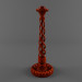 Modelo 3d Castiçal - preview